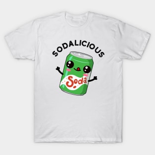 Soda-licious Funny Soda Pop Pun T-Shirt